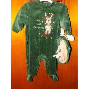 My First Christmas baby reindeer sleeper 0-3 month